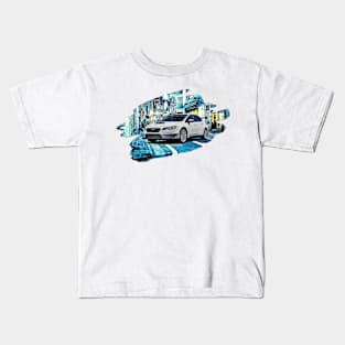 WRX STI Tokyo Night Print Kids T-Shirt